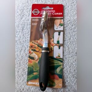 Norpro Jalapeno Pepper Corer with Black Handle